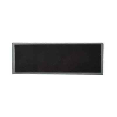 Gray Metal Magnetic Wall Spice Organizer Rack
