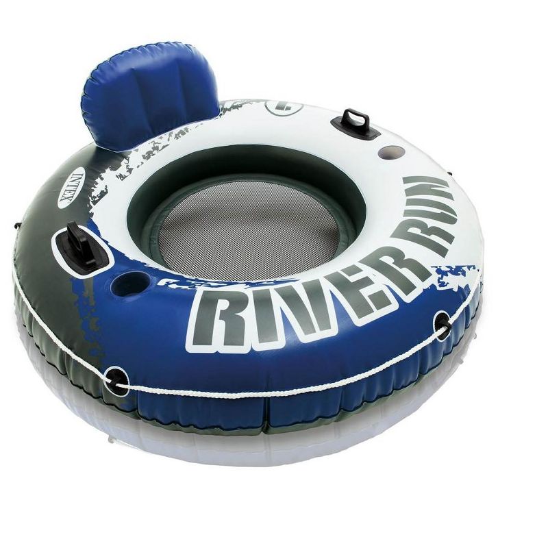 Intex River Run Inflatable Floating Tube Water Raft for Lake River Pool (4 Pack), 2 of 7