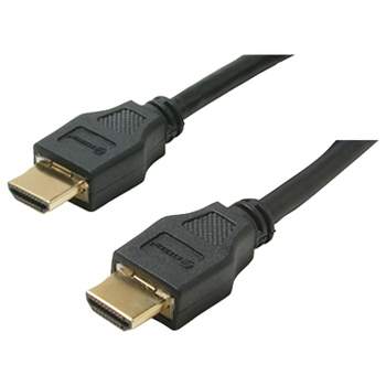 Steren® HDMI® High-Speed Cable 2.0 with Ethernet, Black (50 Ft.)