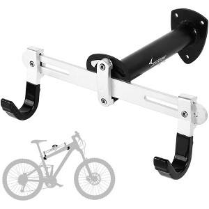 Sportneer Bike Wall Mount, Adjustable Horizontal Indoor Storage Rack - 1 of 4