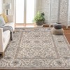 Area Rugs for Living Room Soft Low Pile Living Room Carpet-Rugs for Bedroom Machine Washable Vintage Oriental Floral Dining Room Rug Non Slip - 2 of 4