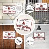 Lomsoe Christmas Metal Signs Hot Cocoa Tin Sign Vintage Print Art Poster Ornaments Wall Decor Xmas Novelty Gift 8X12 Inch - 3 of 4