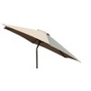 Sapphtopaz Patio Umbrella Market Umbrella with 42 Pound Square Umbrella Base, Push Button Tilt and Crank for Garden, Backyard, Pool - 2 of 4