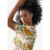 ellos Plus Size Ruffled V-Neck Empire Dress - 4 of 4