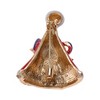 Unique Bargains Christmas Brooches YNCP736-1 Alloy Dripping Wax Multicolor 1 Pc - 4 of 4
