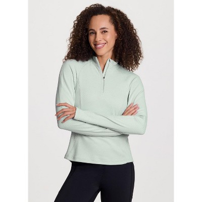 Avalanche Outdoor Mock Neck Top - Women's Lightweight 1/4 Zip Hiking Pullover