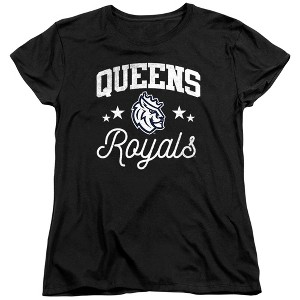 Women's Queens University Of Charlotte Royals T-Shirt - 1 of 4