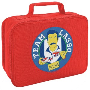 Ted Lasso Badge Insulated Soft Sided Lunch Box - 1 of 4