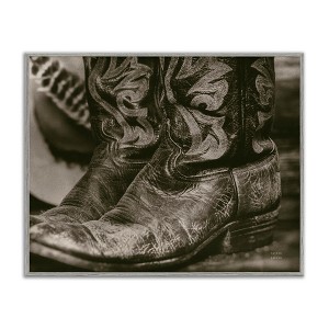 Stupell Industries Cowboy Boots Photography, 20" x 16" - 1 of 4