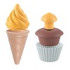 MyKids_usa Children Wheat Straw DIY Replica Ice-Cream Molds Toys - 3 of 4