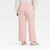 Women's Mid-Rise Straight Leg Relaxed Chino Pants - Universal Thread™ - 2 of 3