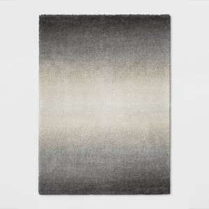 9'x12' Ombre Design Woven Area Rug Gray - Threshold™ - 1 of 3