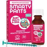 SmartyPants Baby Multi & DHA Liquid Drops with Vitamin C, D3, E, Choline, Lutein & Immune Support for Infants - 1 fl oz