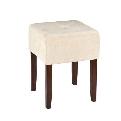 Bellamy Backless 18" Vanity Stool - Brown - Hillsdale Furniture