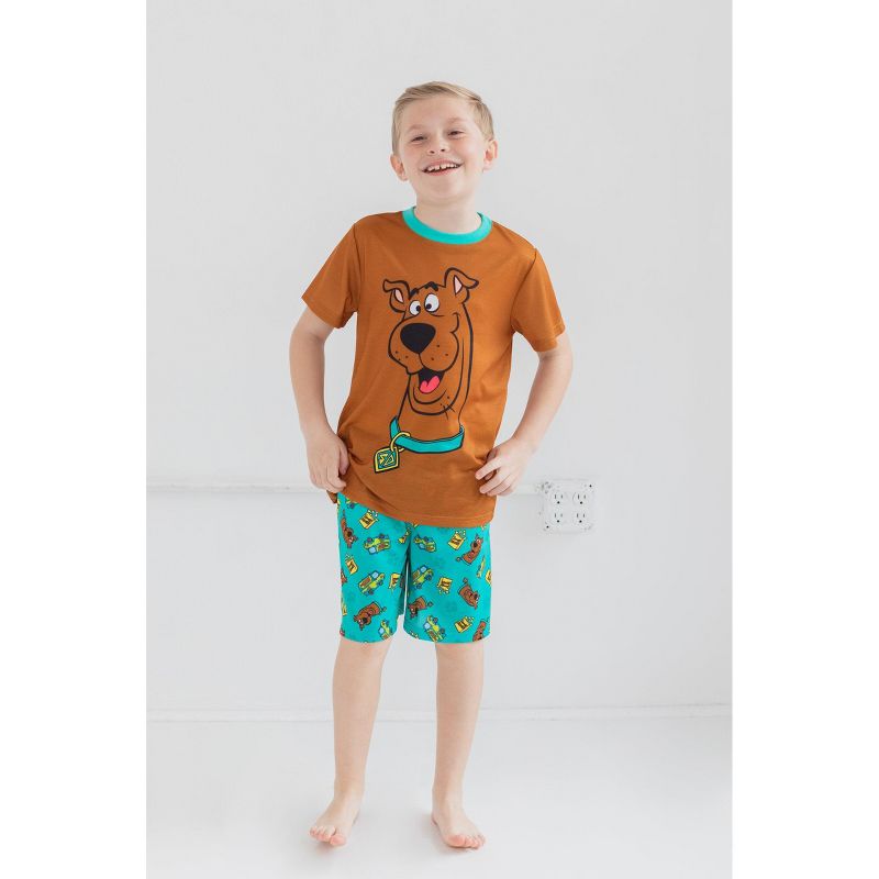 Scooby-Doo Scooby Doo Velma Shaggy Scooby-Doo Pajama Shirts and Shorts Little Kid to Big Kid, 3 of 10
