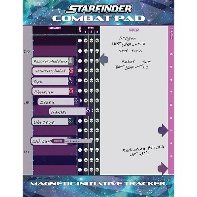 Starfinder Combat Pad (S2) - by  Paizo Publishing (Hardcover)