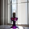 Aladdin Lincoln Drape Oil Lamp - Traditional Classic Indoor Oil or Kerosene Fuel Lamp, Bright White Light, Glass with Nickel Trim - 4 of 4