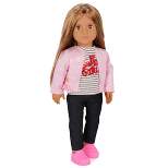 Our Generation Elena 18" Fashion Doll with Jacket & Super Girl Top