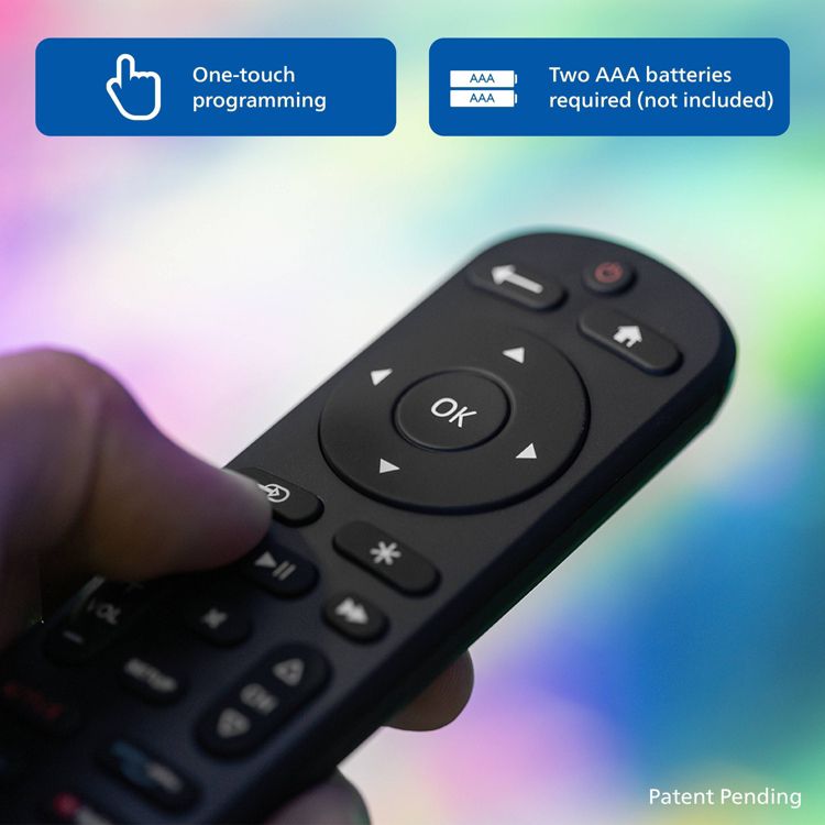 Philips OneTouch Universal Remote Control for Samsung Smart TV, LG, Sony, VIZIO, Fire TV, Roku TV, Remote Replacement, 4 of 7