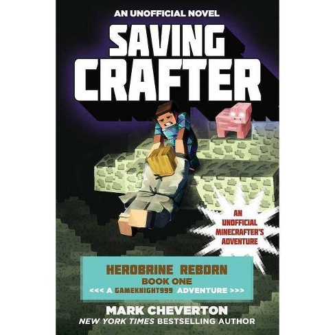 Saving Crafter By Mark Cheverton Paperback Target - destroy a zombie king in roblox zombie attack youtube