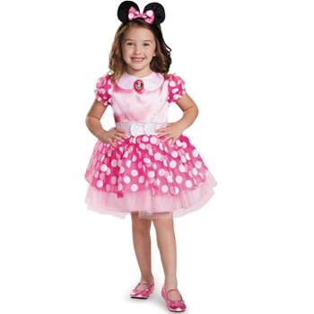 Mickey Mouse Clubhouse Pink Minnie Mouse Classic Tutu Toddler/Child Costume, 4-6