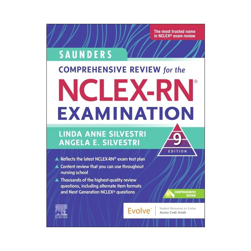 Saunders Comprehensive Review for the Nclex-Rn(r) Examination - 9th Edition by  Linda Anne Silvestri & Angela Silvestri (Paperback), 1 of 2