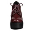 Allegra K Women's Platform High Chunky Heel Ankle Booties - 3 of 4