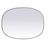 Elegant Lighting Metal Frame Oval Mirror 30x40 - 4 of 4