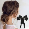Unique Bargains Women's Elegant Ribbon Multi-layer Bow Hair Clips 1 Pc - 2 of 3