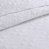 NicBex Oversized Reversible Queen Comforter Set Medallion Quilting Technique Quilt Set Bedspread 1 Quilt, 2 Pillow Shams, Machine Washable - 3 of 4