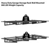 Heavy-Duty Garage Wall Mounted Shelves,Wall Mounted Storage Shelves,400 Lbs Load Capacity Garage Storage Rack Floating Shelves, 2 Pack - 2 of 4