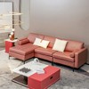 Costway Modular Extra-Large 4 Seat Sectional Sofa with Reversible Chaise & 2 USB  Ports - image 2 of 4