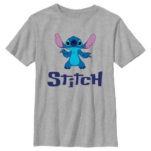 Boy's Lilo & Stitch Experiment 626 Logo T-Shirt - 1 of 4