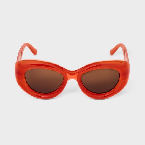 Target red hot sale sunglasses