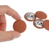 Unique Bargains Round Metal Sewing Cloth Covered Button 10 Pcs - 4 of 4