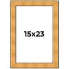 PosterPalooza | Embellished Gold Picture Frame - UV Acrylic, Foam Board Backing, Hanging Hardware - 2 of 4