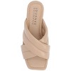 Journee Collection Womens Divyah Puff Strap Slide Sandals - 4 of 4