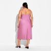 Women's Lace Trim Satin Midi A-Line Dress - Wild Fable™ - 3 of 3