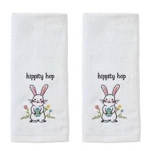2pc Hippity Hop Hand Towel Set - SKL Home - 1 of 4