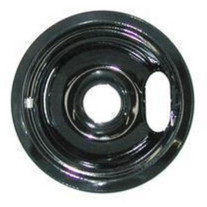 Range Kleen P102 Black Procelain Non-Stick Drip Bowl 8" - 1 of 1
