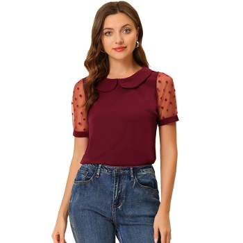 Lucky Brand Women's Square Neck Embroidered Tank - Oxblood Red - Dark Red  Large : Target
