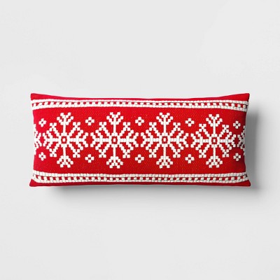 Red store pillows target