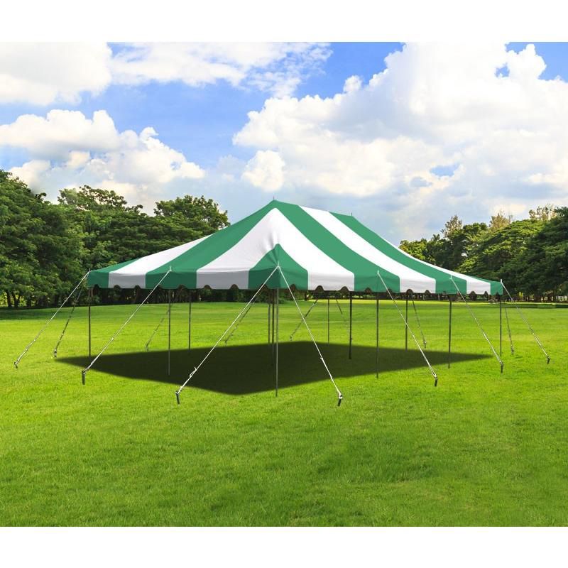 Party Tents Direct Weekender Outdoor Canopy Pole Tent with Sidewalls, 3 of 9