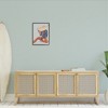 Stupell Industries Woman Obscured By Sun Hat Summer Beach Portrait Black Framed Giclee Art - 2 of 4
