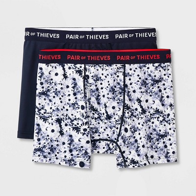 SuperFit Boxer Briefs 2 Pack Floral Glitch - Pair of Thieves