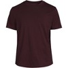 Lands' End Men's Short Sleeve Supima Curved Hem Tee - 3 of 3