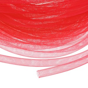 Unique Bargains Elastic Fabric Durable Mesh Tubing Multipurpose Use Waterproof Mesh Tube Ribbon 1 Pc - 1 of 4