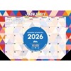 Willow Creek Press 17"x12" 2026 Modern Geometric Small Monthly Deskpad - 3 of 4