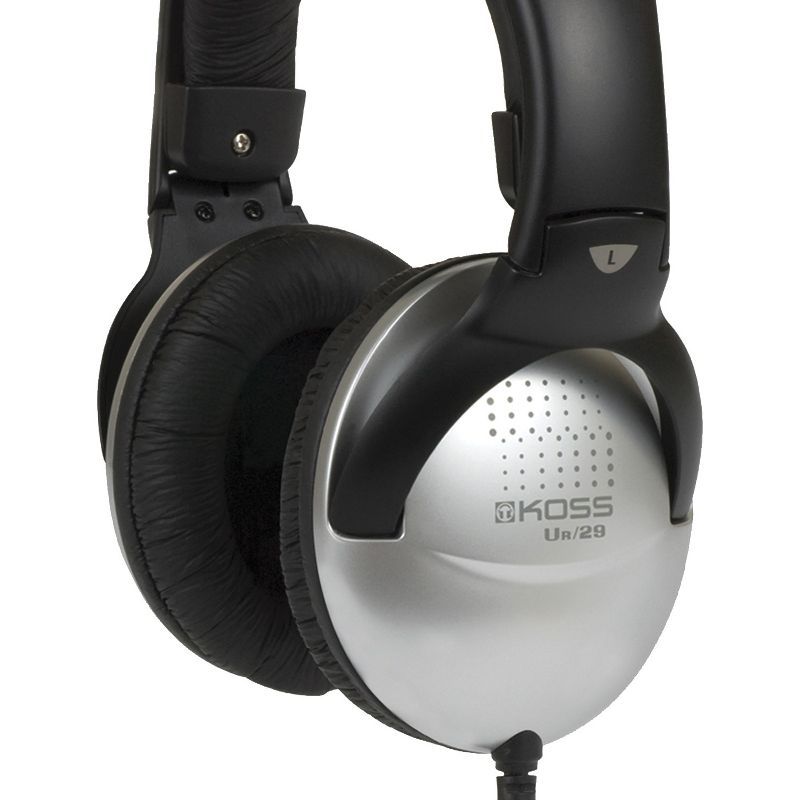 KOSS® UR29 Full-Size Collapsible Over-Ear Headphones, 2 of 8
