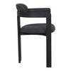 Set of 2 Jazmin Contemporary Dining Chair Black - Armen Living - 4 of 4